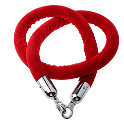 Acheter 3x Corde de Barrière Diviseur 1,5m Corde Cordon Séparation Rouge