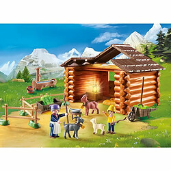 Playmobil® Peter avec étable de chèvres Playmobil Heidi 70255