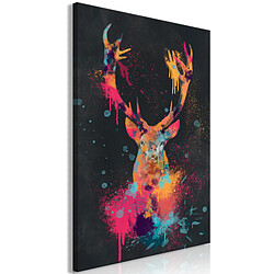 Artgeist Tableau - Spectacular Deer (1 Part) Vertical [20x30]