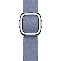 Avis Modern Buckle FineWoven pour l'Apple Watch Series 1-9 / SE - 38/40/41 mm / Series 10 - 42 mm - Taille M - Lavender Blue