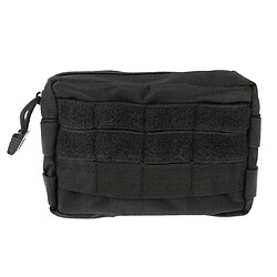 Sports De Plein Air Molle Taille Sac Téléphone Ceinture Boucle Bum Fanny Pack Noir