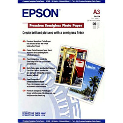 Epson Pap Photo Premium Semi Glacé A3 (20f./251g)