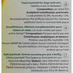 Acheter Petit poissons Aliment complémentaire pour chien et chat