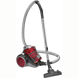 Aspirateur Cyclonique sans Sac, filtre HEPA, Classe Énergétique A, 700, Rouge, Bomann, BS 9027