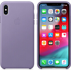 Acheter Apple Coque Leather pour iPhone Xs Max - Lilac