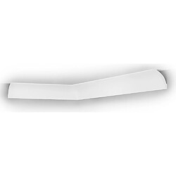 Avis Vente-Unique Lot de 3 corniches plafond en polystyrène L290 x l1.4 x H5 cm blanc - RENODA