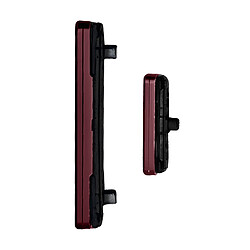 Avis Avizar Clappio Bouton Power et Volume pour Samsung Galaxy S22 Ultra Bordeaux