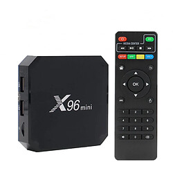 X96Mini Android 11 Smart Tv Box S905W2 Quad Core 2.4G 5.8G Lecteur Multimédia Wifi Sans Fil Avec Rc Noir Us Plug 1G 8G