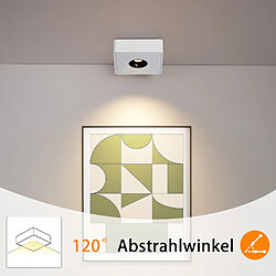 Avis NETTLIFE Spots LED, Blanc, 7 W, Blanc Chaud, Spot de Plafond Moderne, Spot Plat et Carré pour Couloir, Cuisine, Salle à Manger