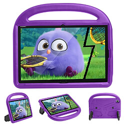 Coque en TPU style moineau EVA antichoc avec béquille violet pour votre Huawei MediaPad M5 10 (10.8 )/MediaPad M6 10.8 pouces