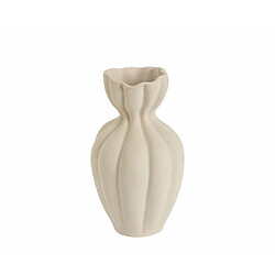 Vase Alexandra House Living Capri Blanc Céramique 9 x 29 x 17 cm