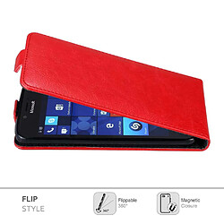 Cadorabo Coque Nokia Lumia 950 Etui en Rouge