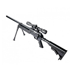 Avis Asg Pack complet Fusil de précision Urban Sniper Metal Spring + BiPied + Lunette + 2 Chargeurs