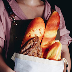 Acheter Universal Organisation de la cuisine Sac à pain en coton biologique Lin réutilisable Entreposage d'aliments Sac à pain, pain et fournitures de boulangerie