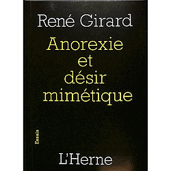 Anorexie et désir mimétique