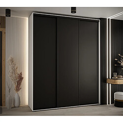 Abiks Meble Armoire DAVOS 1 À Portes Coulissantes 235,2/190/60 3 Portes