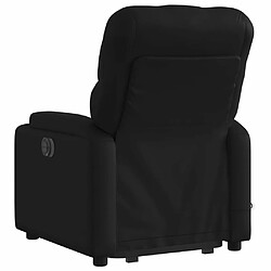 Acheter Maison Chic Fauteuil Relax pour salon, Fauteuil inclinable de massage électrique noir similicuir -GKD68491