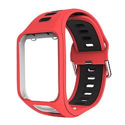 Pour Tomtom Runner 2/3 Spark / 3 Sport Montre de remplacement en silicone avec bracelet de montre