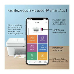 Hewlett Packard HP DeskJet Imprimante Tout-en-un HP 4122e, Couleur, Imprimante pour Domicile, Impression, copie, numérisation, envoi de télécopie mobile, Sans fil; HP+; Éligibilité HP Instant Ink; Imprimer depuis un téléphone ou une tablette; Numériser vers PDF pas cher