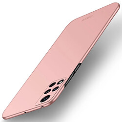 Mofi Coque en TPU Bouclier Slim Givré rigide or rose pour votre Honor V40 5G