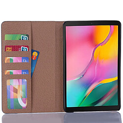 Avis Etui en PU modèle de livre rétro avec support gris foncé pour votre Samsung Galaxy Tab A 8.0 Wi-Fi (2019)T290/LTE T295