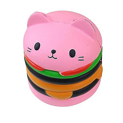 Universal Mignon cerf géant, gâteau, parfum de nourriture, chat et hamburger lent litre (9.5cm - 100016350)