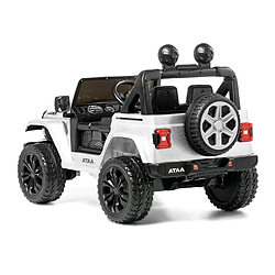 Voiture 4x4 électrique ATAA Raider 12v Blanc pas cher