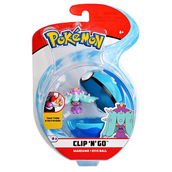 Pokemon Clip'N'Go Series 7 Figurine avec Pokeball - 1 pièce - Mix - Envoyé au hasard Jouets à partir de 4 ans