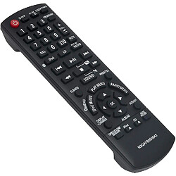 Universal Allimité N2QayB 000643 Remote Control Remplace pour le système stéréo compact Panasonic SC-HC55