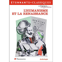 L'humanisme et la Renaissance : anthologie - Occasion