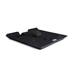 Hjh Office Tapis anti-fatigue BLACKROLL® SMOOVE BOARD avec outils de fascias noir/noir