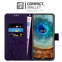 Avis Cadorabo Coque Nokia X10 / X20 Etui en Mauve