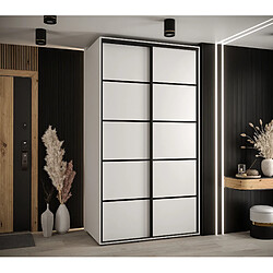 Abiks Meble Armoire DAVOS 4 À Portes Coulissantes 235,2/130/45 2 Portes