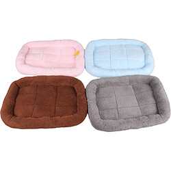 Super doux lavable animal de compagnie chien chien coussin dormeur mat chaud maison pad s marron pas cher