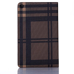 Avis Wewoo Housse Coque Etui à rabat horizontal en cuir avec supportemplacements pour cartes et portefeuille Galaxy Tab A 8.0 2019 / T295 Café