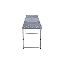 1001jouets Table Beer-Pong pliable avec led intégrées 240 cm. pas cher