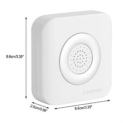 Acheter Wewoo Cloche de porte de contrôle d'accès de fil d'alarme pour le système de de bureau à domicileCC 12V