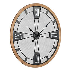 But Horloge D.70 cm GRILLAGE Noir / Naturel