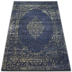 RUGSX Tapis DROP JASMINE 455 Bleu foncé 160x220 cm