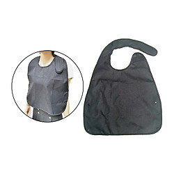 Acheter Adulte Bib avec Poche Vêtements Protecteur Crumb Catcher Facile à Nettoyer, Protection Complète