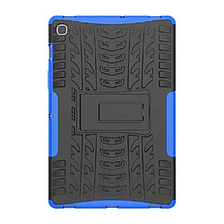 Acheter Coque en TPU hybride antidérapant bleu avec béquille pour votre Samsung Galaxy Tab S5e SM-T720