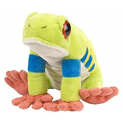 Wild Republic grenouille aux yeux rouges en peluche, animal en peluche, jouet en peluche, cadeaux pour enfants, cuddlekins 30,5 cm