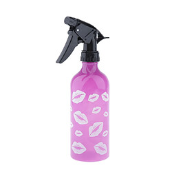 450ml en plastique de pulvérisation de cheveux de salon de coiffure bouteille pulvérisateur d'eau de coiffure rose rouge