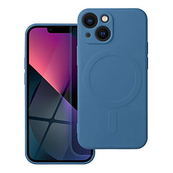 Ozzzo silicone mag cover coque pour iphone 13 mini blue