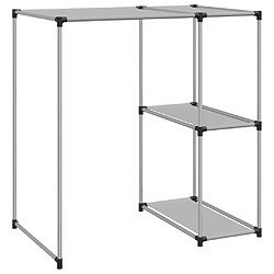 Acheter vidaXL Support de rangement sur la machine à laver Gris 87x55x90,5 cm