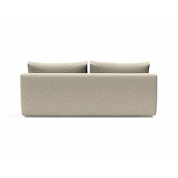 Acheter Inside 75 INNOVATION LIVING Canapé design TRYM convertible lit 140*200 cm tissu Bouclé Beige