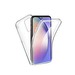 PHONECARE Coque 3x1 360° Impact Protection pour Oppo A77 - Transparent