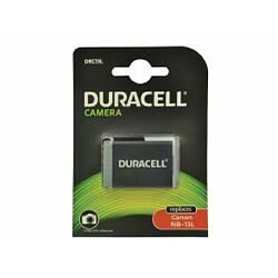 Duracell Li-Ion Akku 1010 mAh for Canon NB-13L