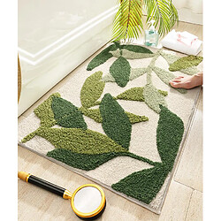 Avis Universal 1 x Conception végétale Tapis de salle de bains flocqué Tapis de sol absorbant Tapis de salle de bains Maison Tapis de couloir Tapis de toilette Tapis de cuisine | Serviettes de bain