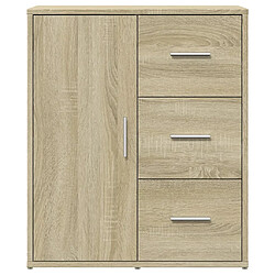 Acheter vidaXL Buffet chêne sonoma 60x31x70 cm bois d'ingénierie